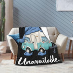 Sleepy Bus Blanket Throw Gift for Girls Women 80"X60" - Image 2