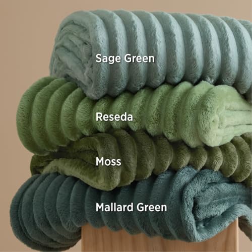 Bedsure Soft Throw Blanket for Couch Decor Gifts Christmas Green 50"x60" - Image 6