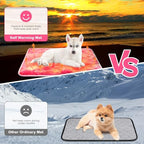 4 Pack Self Heating Cat Pad Self Warming Dog Mat, Tie Dye, 16 x 20 Inch - Image 6