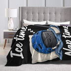 Sleepy Hockey Blanket Throw Gift for Girls Women 80"X60" - Image 6