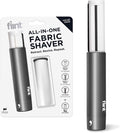 All-in-One Fabric Shaver, Compact, Retractable & Travel-Friendly Fuzz Remover with 2 Fabric-Safe Care Surfaces, Lint Brush & Lint Roller, Ultimate Depiller for Clothes, Eco-Friendly