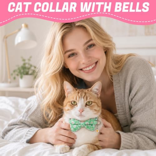 30Pcs Breakaway Cat Collars with Bowtie Adjustable Cat Collars - Image 6