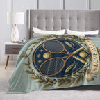Tennis Blanket Vintage Sports Lover Throw Stuff Gifts 50"x40" - Image 7