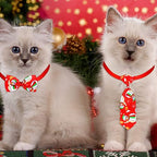 Sadnyy 50 Pcs Christmas Dog Bow Ties Neckties Adjustable Collar - Image 4