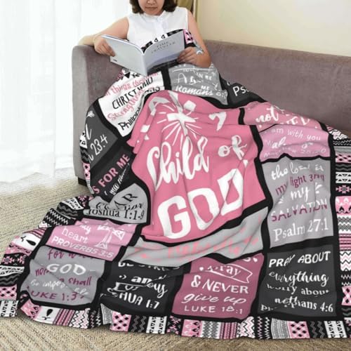 Christian Gifts for Women Faith, Inspirational/Religious/Spiritual Gifts for Adults, Soft Throw Blankets for Women/Men, Personalized Blankets for Adults 50"x 60" - Image 6