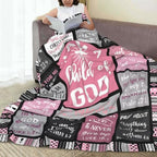 COMFAR Christian Gifts for Women Faith, Inspirational/Religious/Spiritual Gifts for Adults, Soft Throw Blankets for Women/Men, Personalized Blankets for Adults 40"x 50" - Image 6