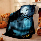 COMFAR Cute Halloween Blankets for Kids/Teens/Women/Men/Adults, Spooky Blanket for Boy/Girls/Toddler, Fall Throw Blanket for Couch 50"x 60" - Image 7