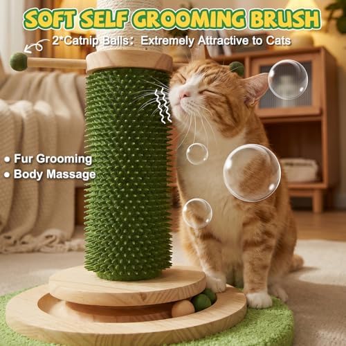 51'' Extra Tall Cat Scratching Post,Heavy Duty Thick Sisal for Indoor Adult - Image 6