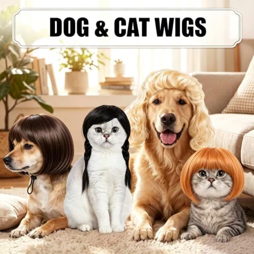 Six Fun Cat and Dog Wig - Image 7