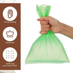 Sherr 50 Rolls Dog Waste Bags 10000 Count Dog Trash Bags Leak Proof Pet Doggie Poop Roll Waste Thick Plastic Bag for Home Park Outdoor Travel Pet Supplies(Dark Green)