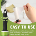 Hushee 24 Pcs Mini Lint Roller for Travel, Portable Pet Hair Remover | Small Lint Removers Bulk for Pet Hair Clothes, Small Removers, Portable Sticky Removing Tool for Furniture Dog Car Seat