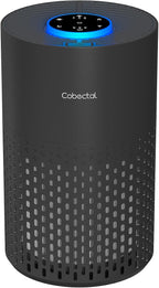 Air Purifiers for Bedroom Home, Cobectal Air Cleaner with HEPA 3-in-1 Filter for Room up to 1050 ft², Aroma Function, Sleep Mode, Portable Air Purifiers for Office, Dorm, RVs, Black