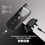 Electric Dog Training Collar with Security Lock, Up to 2600FT | Dog Shock Collar With Remote, IPX8 Waterproof, Features 3 Training Modes and Security Lock for Dogs of All Breeds and Sizes