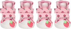 Dog ShoesDog BootsStrawberry Dog Boots Dog BootsDog orPet Shoes Dog Shoes Dog Shoes Slip Breathable e Strawberry Dog Boots for Sm Dogs Teddy hon Pomeranianpuppy Socks/Shoes for Small Dogs