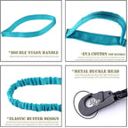 Tactical Dog Collar and Leash Set for Large Dogs with Control Handle,Blue | 1000D Heavy-Duty Nylon Fabric,Quick-Release Metal Buckle,Adjustable Fit,Soft-Padded Webbing,D-Ring,for Training & Hiking,XL