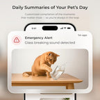 Petcube Cam 360 – Wi-Fi Pan-Tilt Pet Security Camera with App | 1080p HD video, 360° rotation, night vision, AI alerts for dog, cat & home monitoring
