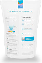 PrettyLitter Health Monitoring Cat Litter, Unscented, 6 lb. Bag | Up to 1 Month Supply, Non-Clumping, Advanced Odor Control, Automatic Litter Box Compatible, Color Changing Silica Crystals