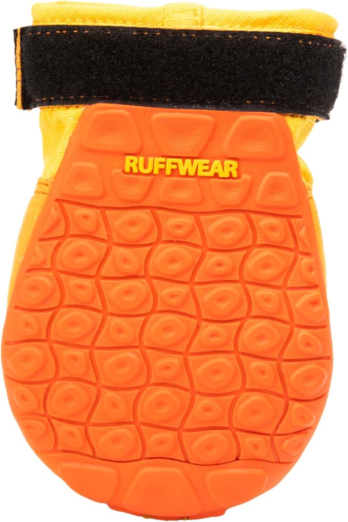 Ruffwear, Summit Trex Dog Shoes, All-Season Paw Protection with Durable Non-Slip Grip & Stay-Put Fit for Everyday Adventures, Sunrise Yellow, 2.00"