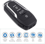 1080P Body Camera, Pet Cam,Key Fob Mini Security Camera with Motion Activation for Home Protection (SD Card Not Included)