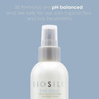 BioSilk for Dogs Silk Therapy Deep Moisture Waterless Shampoo Spray, No Rinse Between-Bath Dog Grooming Spray, Sulfate and Paraben Free, pH Balanced, Made in USA, 8 Fl Oz - 2 Pack