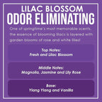 Lilac Blossom Odor Eliminating Highly Fragranced Diffuser Set