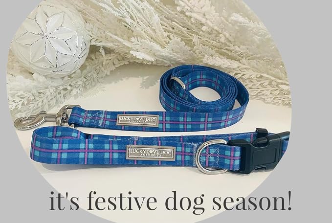 Lucky Love Dog - Adjustable Dog Collar with Easy Click Buckle for Small Dogs, Durable, & Comfortable for Male & Female Dogs, Pet Collar for Puppies & Adult Ones - Scotty, XS