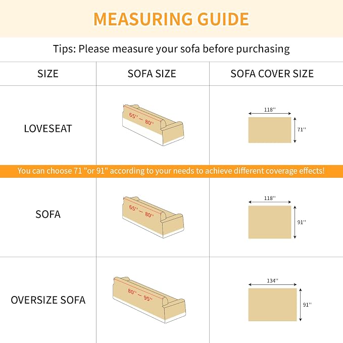 Deep Dream Cat-Scratch Resistant Couch Cover, Waterproof Sofa Cover for 3 Cushion Couch Washable,Pet Friendly Couch Protectors Anti Slip Thickened Love Seat Slipcovers for Dogs, 71" x 118",Light Grey