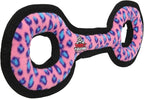 TUFFY uffy® : 2 Pack TugOWar Dog Toy: Ultra Durable Plush Toy with Multiple Layers & Reinforced Seams, Washable and Floats, Original Construction