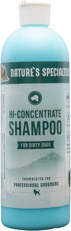Nature's Specialties High Concentrate Ultra Concentrated Dog Shampoo for Pets, Makes up to 2 Gallons, Natural Choice of Professional Groomers, Leaves Your Pet with a Shiny Coat, Made in USA, 16 oz