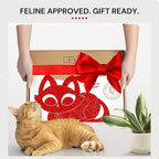 Cat Wall Hammock for Large Cats, Cat Wall Bed | A space-saving wall mounted cat bed with a washable, replaceable cushion that holds big cats up to 35 lbs