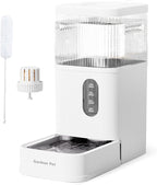 Gardner Pet 2.9 Gallon Automatic Dog Water Bowl Dispenser 11L Gravity Water Feeder with Stainless Steel Bowl & Maifan Stone Filter, BPA-Free for for Cats and Dogs (White, 2.9 Gallon)