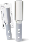 Plus Retractable Lint Remover & Pet Hair Roller for Clothes – Refillable & Reusable Lint Roller with 70 Extra Sticky Tear-Off Sheets – Value Pack, Light Grey