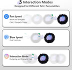 ORSDA Cat Toys, Interactive Activated Moving Ball in 7 Holes Mat, Automatic Fast Rolling Ball, Hide and Seek Toys for Indoor Cats, Exercise Kicker Mouse Catching Game