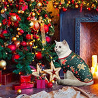 Saintrygo 6 Pieces Christmas Clothes for Dog, M (5.5-8.8lbs) - Image 4