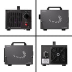Airthereal MA5000 Ozone Generator, High Capacity, 2000 Sq Ft, Black | Ozone Air Ionizer for Rooms, Smoke, Cars, Pets, O3 deodorizer