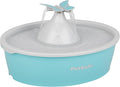 PetSafe Butterfly Cat Water Fountain, Pump & Filters, 50 oz Capacity | Butterfly Topper Creates 4 Water Streams, Replaceable Carbon and Foam Filter Keep Water Fresh and Clean