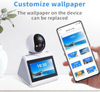 Two-Way Video Pet Dog Nanny Camera, 4.3" Screen Dual-Band 5G/2.4G | Indoor Home Security Monitor with Phone App for Baby, Nanny,Dog,Elder & Pets,Dome Camera
