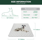 FXW Homeplus Indoor Dog Playpen with Washable Pee Pad, 45" H, 8 Panels | Calm Indoor Play Area, Super Absorbent Pad for Easy Cleanup, for Large Dogs, Patented