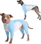 ROZKITCH Dog Cooling Vest, UV Protection Dog Shirt 2 in 1 Full Body Suit Summer Cooling Coat Soft Pajamas Sunblock T-Shirts Sun Protection Clothing, Full Coverage for Wounds(Yellow, 3XL) Blue 3XL