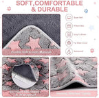 Reginary 4 Pcs Guinea Pig Fleece Cage Liners, Cute Star, 28 x 56 Inch - Image 5