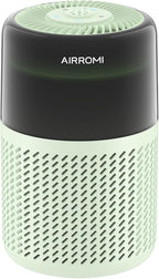 AIRROMI HEPA Air Purifier for Bedroom&Home,Pet Air Purifier for Home Pets,Removes Pet Odor,Cat Litter Smell,Dust,Smoke&Allergies,Quiet Room Air Purifier with Scents,360°Air Cleaner,A2005 Green