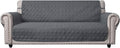 Ameritex Couch Sofa Slipcover 100% Waterproof Nonslip Quilted Furniture Protector Slipcover for Dogs, Children, Pets Sofa Slipcover Machine Washable (Dark Grey, 78")