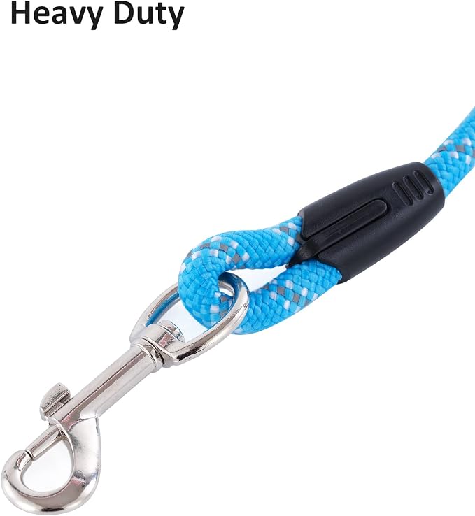 Long Dog Leash for Dog Training 16FT/30FT/50FT/100FT, Reflective Threads Rope Check Cord Dog Leash, Heavy Duty Dog Lead for Large Medium Small Dogs Walking Playing, Camping, or Yard