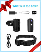 Cat Camera Collar with Phone APP & 1080P HD Video Record,XS-Size Pet POV Cam for Cats & Small Dogs,Mini Small Sports Video Cameras for Pets(Included 8GB SD Card),Pet Supplies Gift for Pet Owners