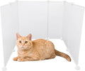 FHTONGE Large Cat Litter Box Enclosure Splash Guard to Protect Wall Floor | Cat Litter Pan Spill Proof Barrier, Universal Kitten Toilet Box Cover Hideaway Divider, Pee Shield Privacy Screen Surround