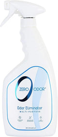 Zero Odor Multi-Purpose Odor Eliminator, Fabric & Room Deodorizer, 22 oz | Odor Eliminator Spray for Hotel, Bathroom, Basement, Trash & Upholstery, Air and Surface use
