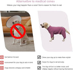 Dog Pyjamas PJS Sweater Clothes and Home Clothing Suitable for Medium to Large Breeds of Dogs, Dog Neutering Suits, Extra-Large Stretch Fabric, Four-Legged Clothes(Thickened Red, 3XL)