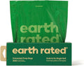Earth Rated Dog Poop Bags on a Roll, Grab and Go, 300 Bags, Unscented | Thick Grab and Go Single Roll, Ideal for Backyard Pickups