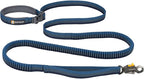 Ruffwear, Roamer Lock Dog Leash, Hands-Free Waist Option, Auto-Locking Talon Clip, Shock-Absorbing Stretch, Padded Handle, Traffic Handle, Trail-Tough for Any Adventure, Orion Blue, 7.3'-11'