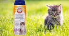 Arm & Hammer 2-in-1 Deodorizing Cat Shampoo, Lavender, 20 Fl Oz, 6-Pack | Baking soda formula reduces dander while cleaning and deodorizing the coat in one wash